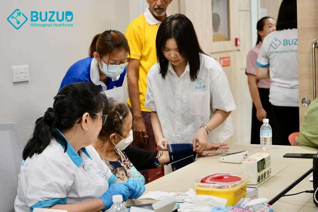 Caring for Our Seniors: BUZUD Supports Ang Mo Kio Thye Hwa Kwan Health Screening for International Day of Older Persons 2025