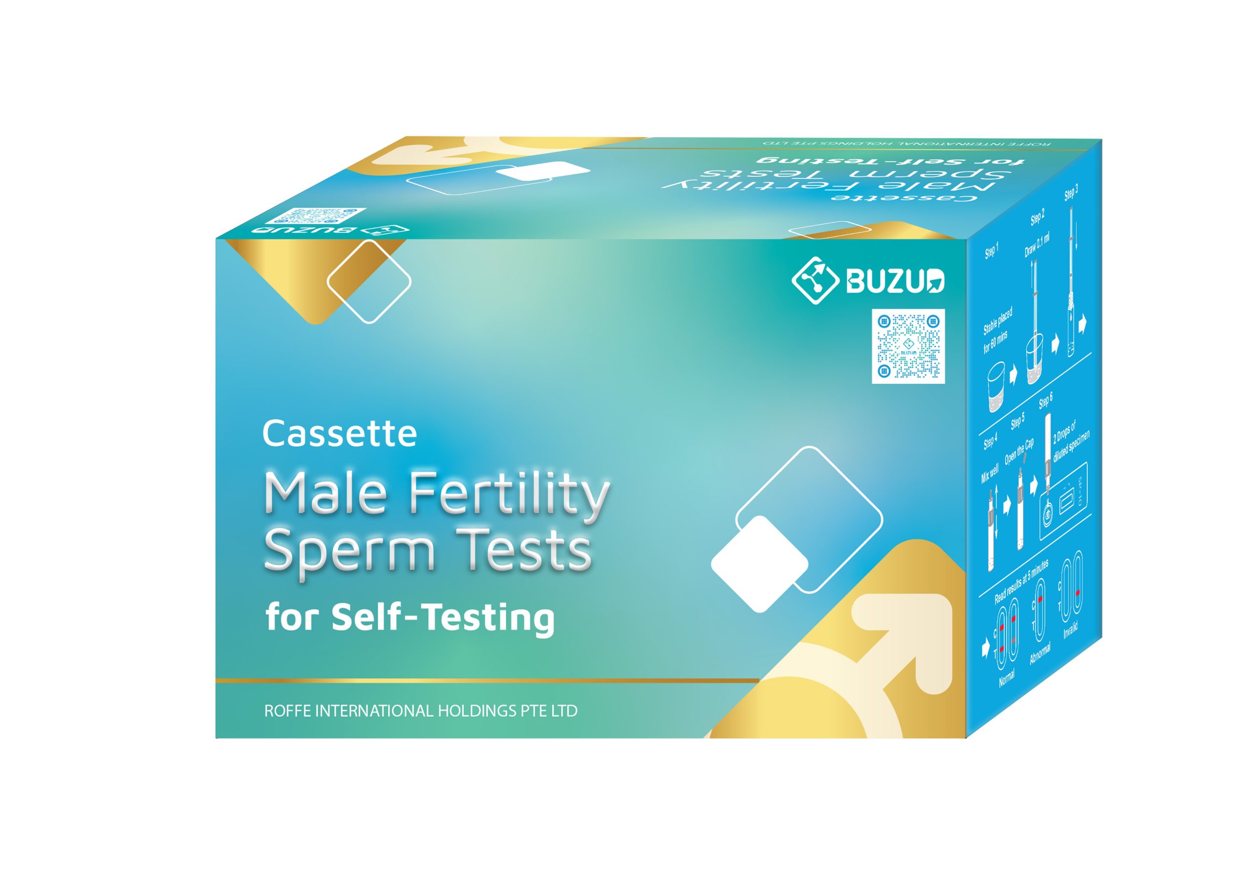 Buzud’s Male Fertility Sperm Test is Here