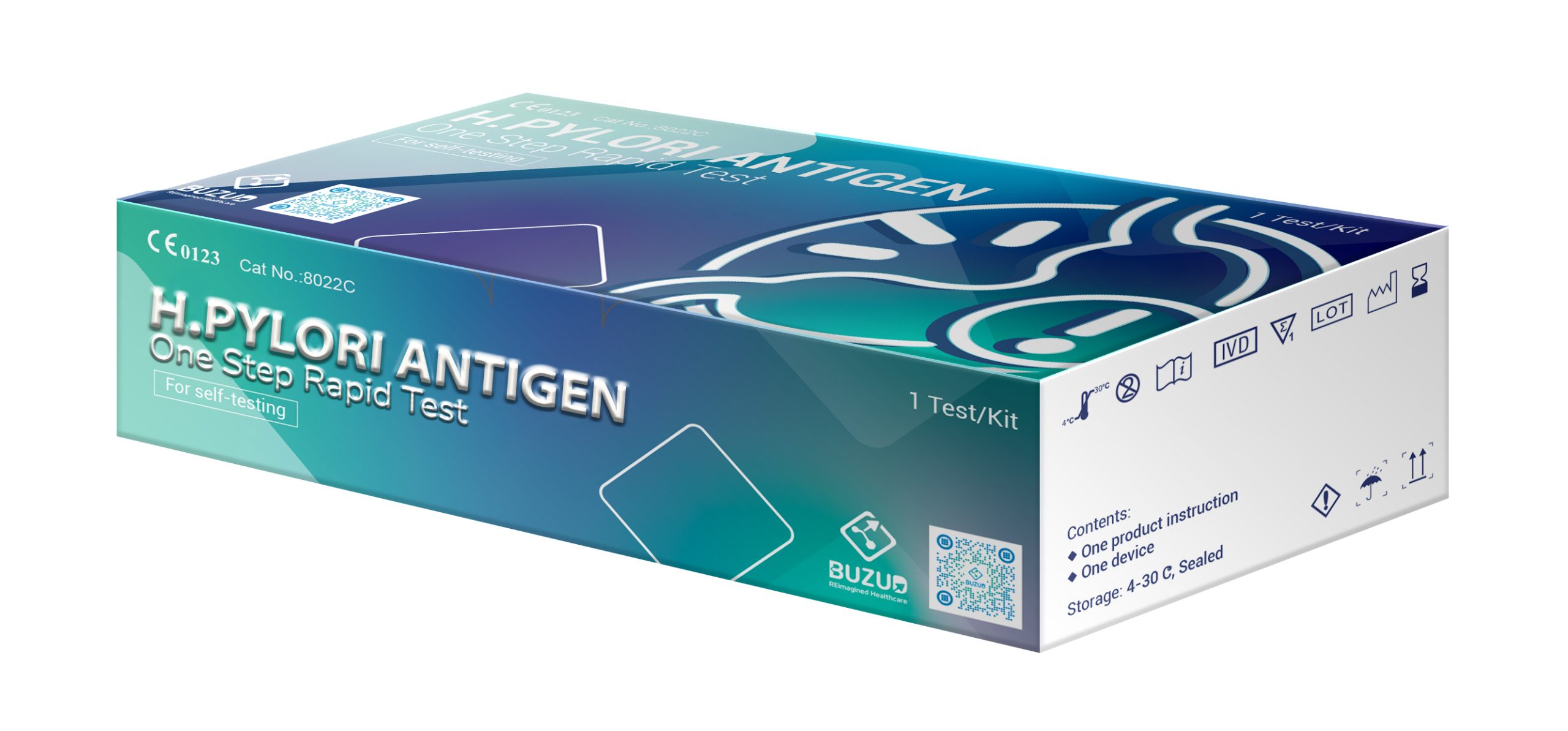 Buzud Announces Availability of New Product, the H. Pylori Antigen One Step Rapid Test