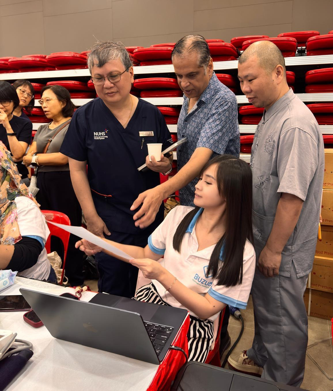 BUZUD Supports Community Health at NUHCS Celebrates World Heart Month 2025