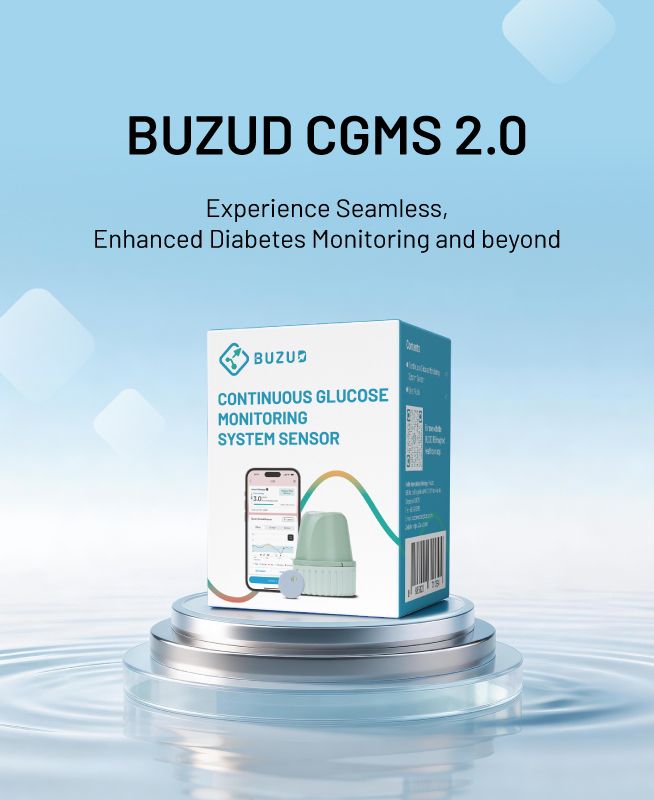 BUZUD Continuous Glucose Monitoring System Sensor 2.0