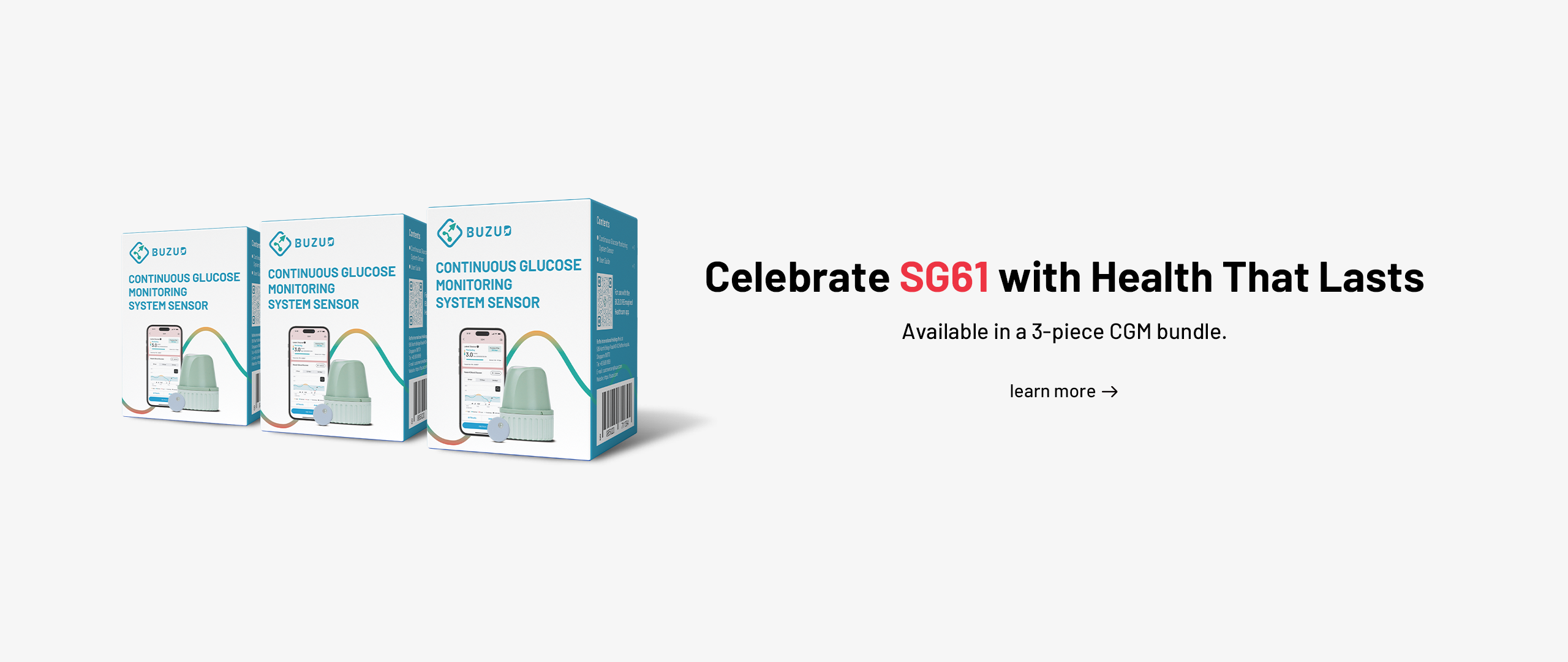 Celebrate SG61 with Health That Lasts